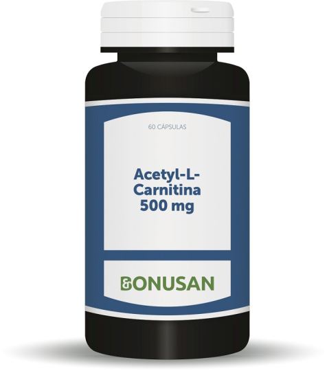 Bonusan Acetyl L-Carnitina 500 mg 60 C&aacute;psulas