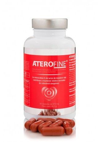 Aterofine 870 mg 30 C&aacute;psulas