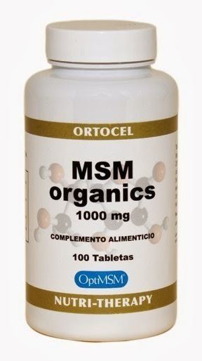 Msm Organics 1000 mg 100 Comprimidos Msm Organics 1000 mg 100 Comprimidos