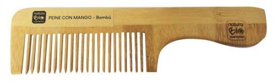NaturaBIO Cosmetics Peine con Mango Bamb&uacute;