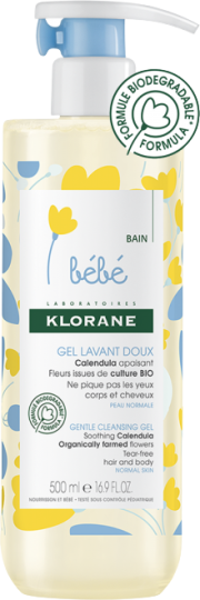 Beb&eacute; Gel limpiador Suave Soothing Calendula 500 ml