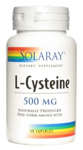 L-Cysteine 500 mg 30 Cápsulas