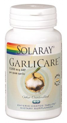 Solaray Garlicare Desodorizado 60 Comprimidos