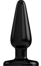 Butt Plug Basic negro 10 cm