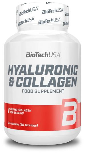 Hyaluronic and Collagen 30 c&aacute;psulas