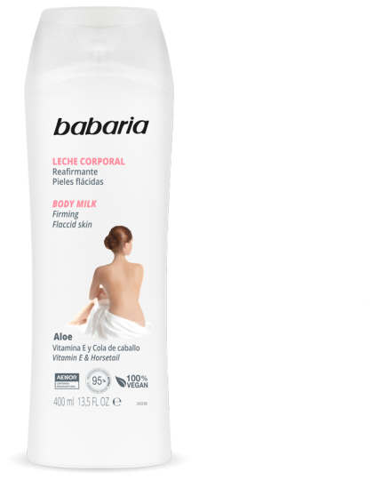 Babaria Body Milk Reafirmante Aloe 400 ml