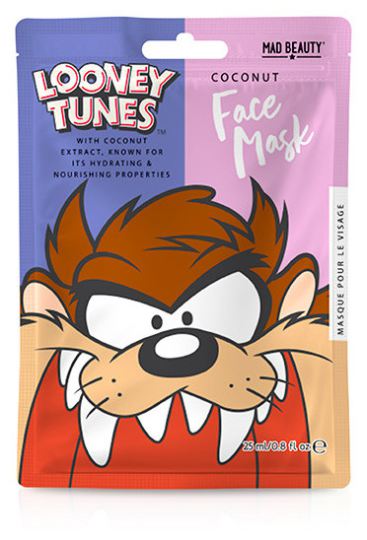 Mad Beauty Looney Tunes Mascarilla Facial Taz 12 uds