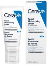Loci&oacute;n hidratante facial para pieles normales a secas 52 ml